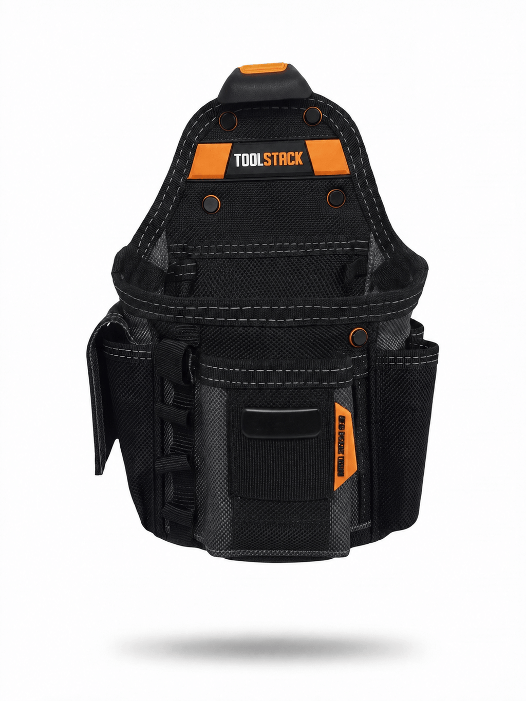 Compact Electrician Tool Pouch with Quick-Hook Attachment