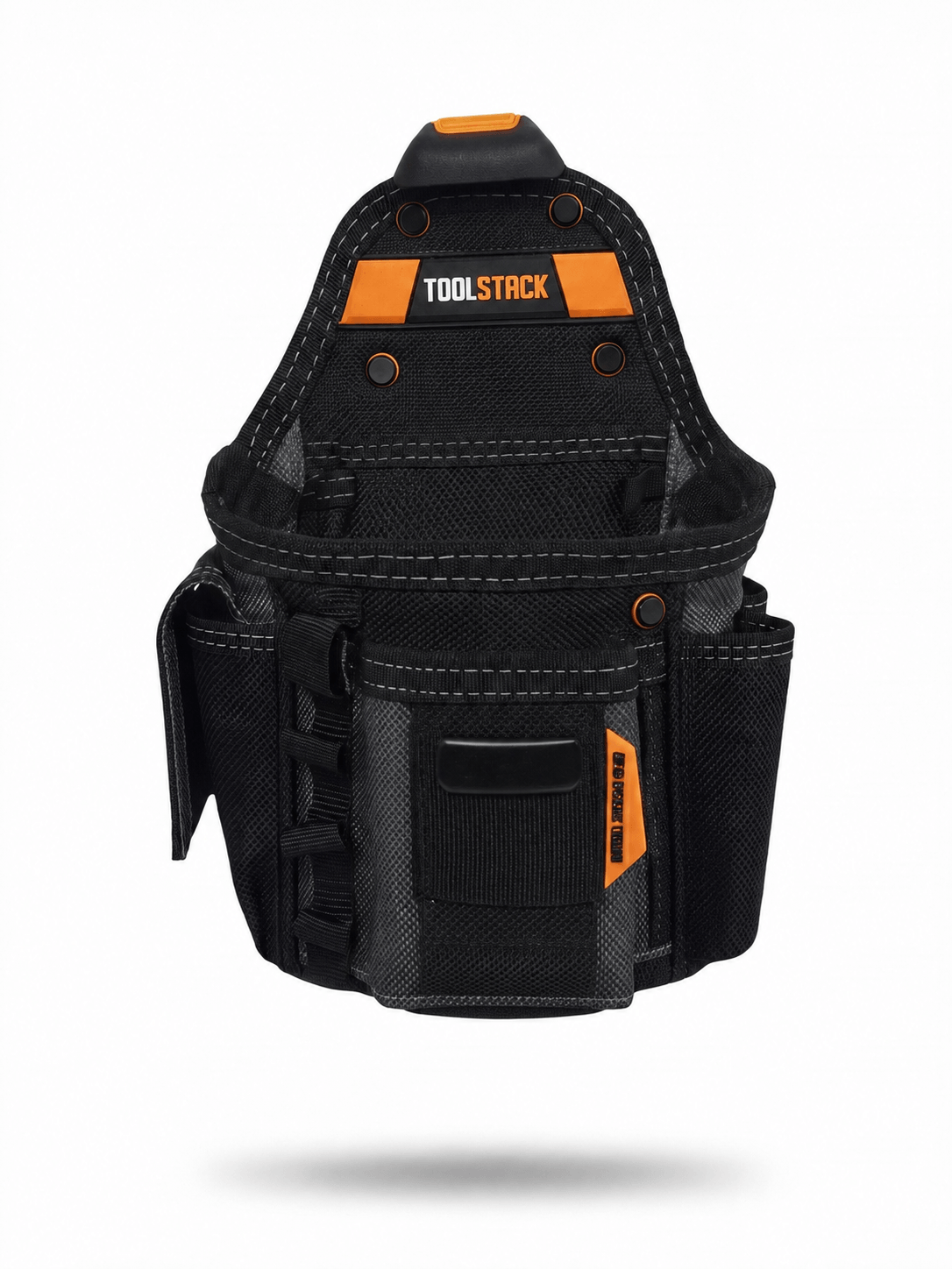 Compact Electrician Tool Pouch with Quick-Hook Attachment