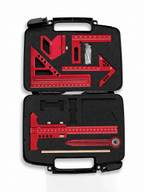 Aluminum Woodworking Square & Layout Tool Kit