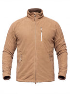 Lightweight Grid Fleece Work Jacket for Cold Weather