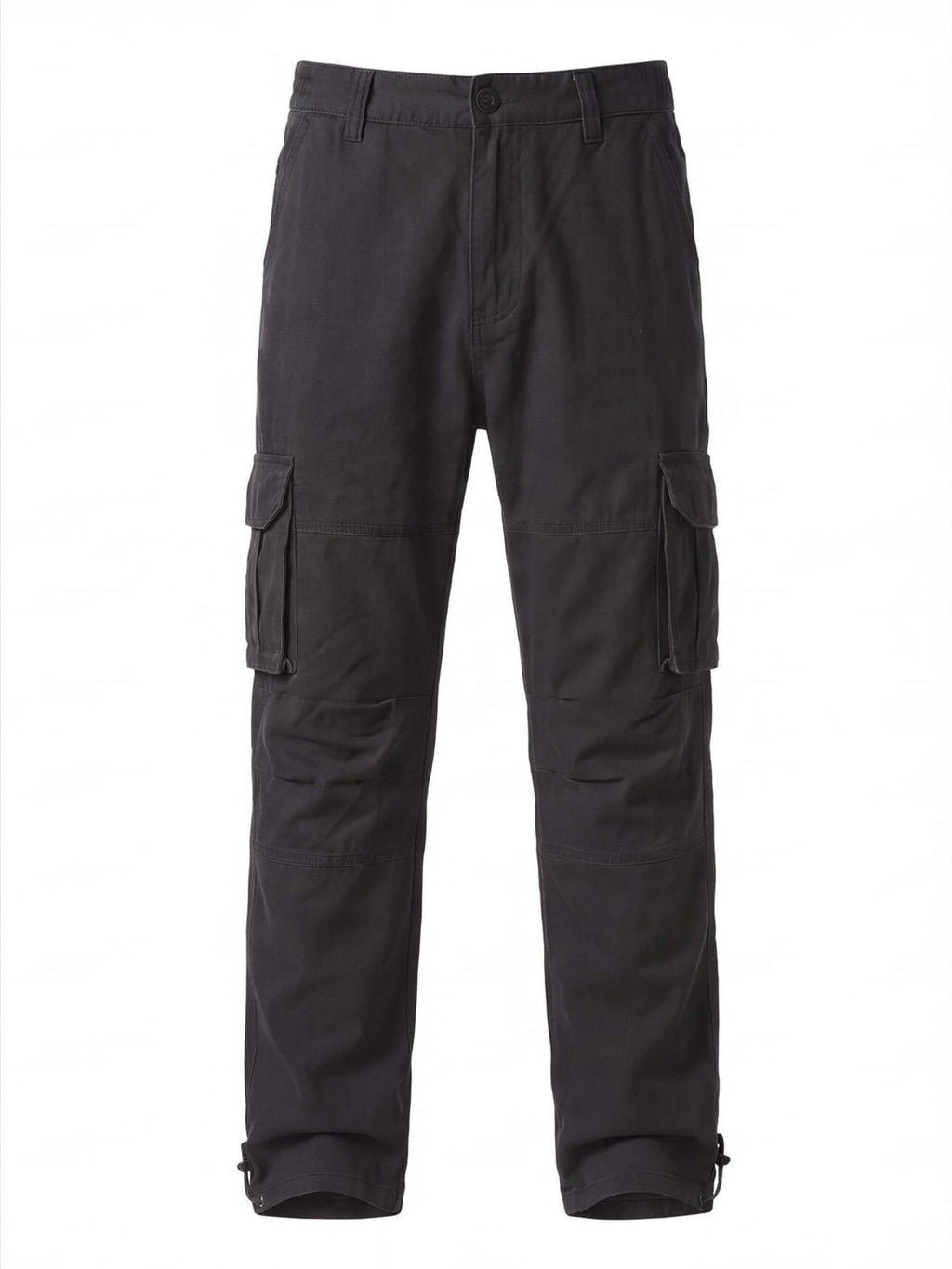 Unisex Large-Pocket Loose-Fit Cargo Work Pants