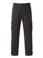 Unisex Large-Pocket Loose-Fit Cargo Work Pants