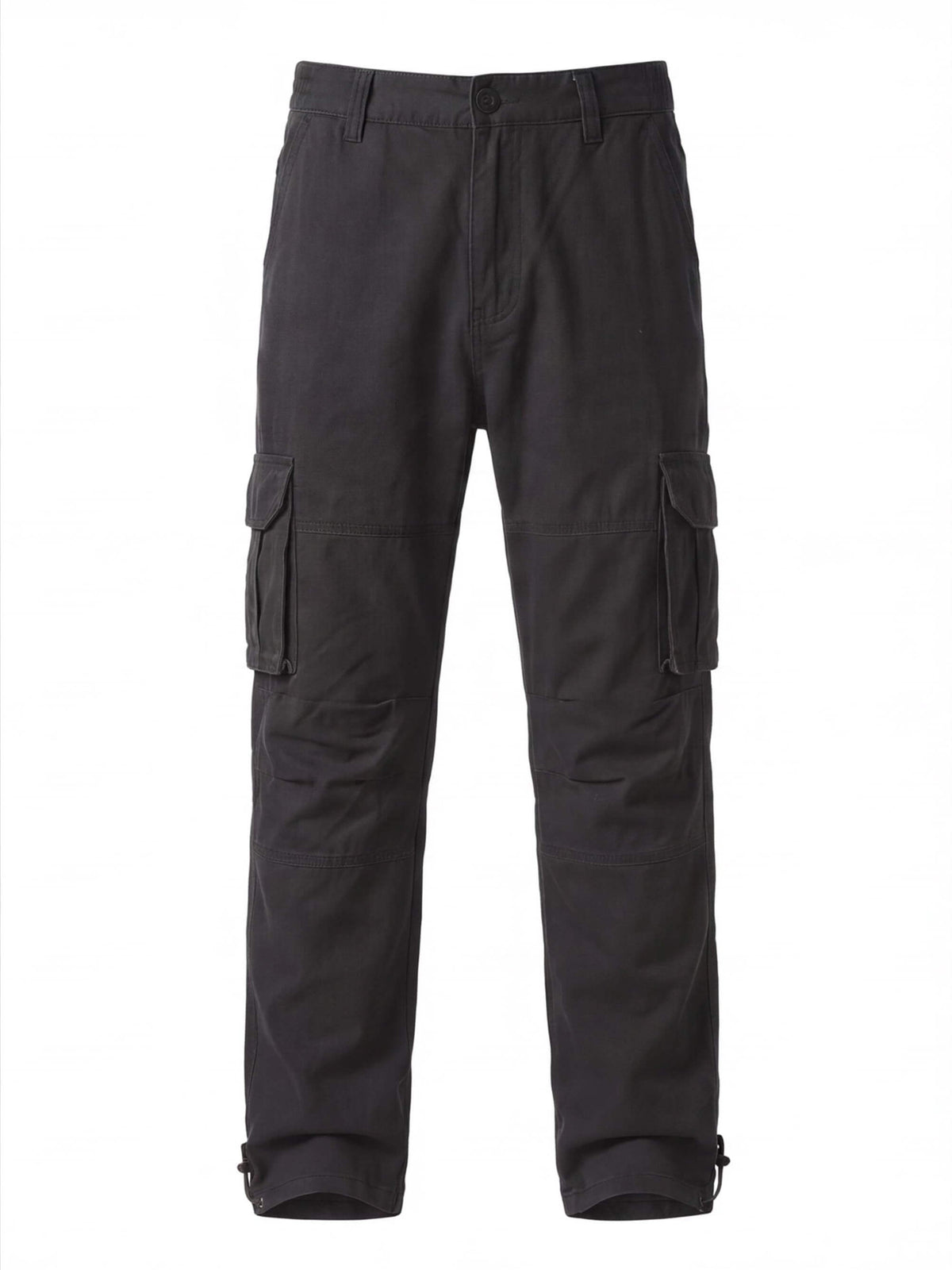 Unisex Large-Pocket Loose-Fit Cargo Work Pants