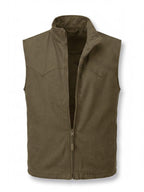 Sleeveless Zip Work Vest with Pockets