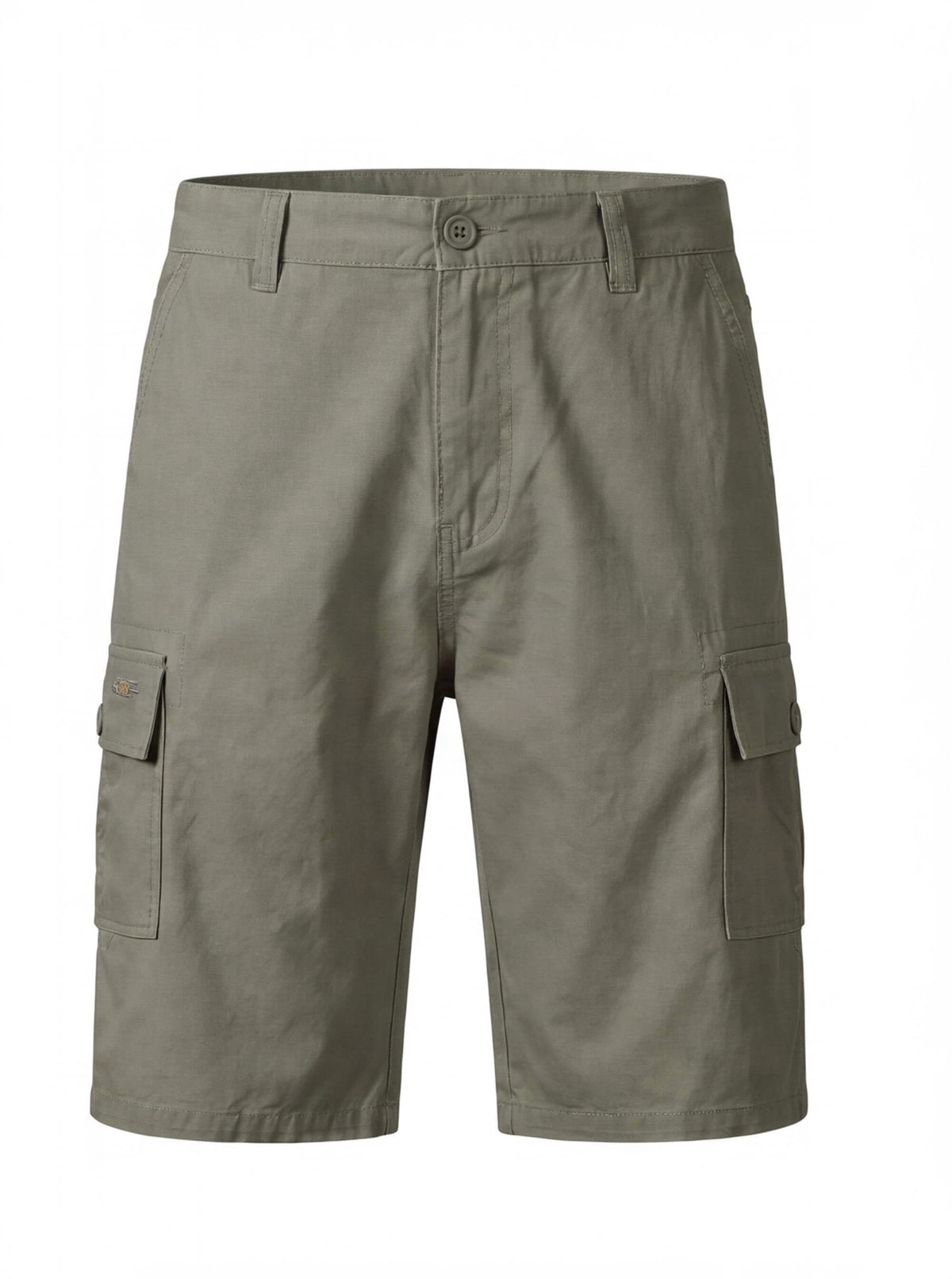 Cargo Work Shorts with Zipper Pocket