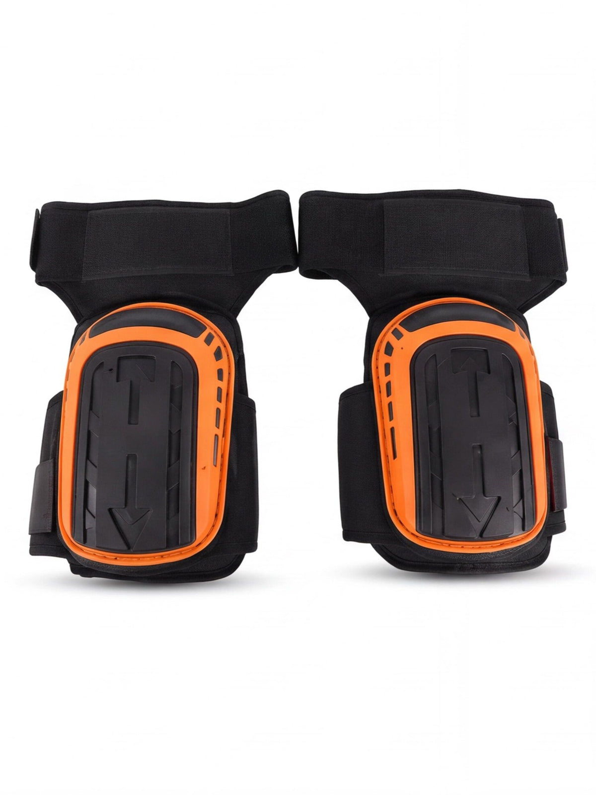 Heavy-Duty Hard-Shell Work Knee Pads with Anti-Slip Straps