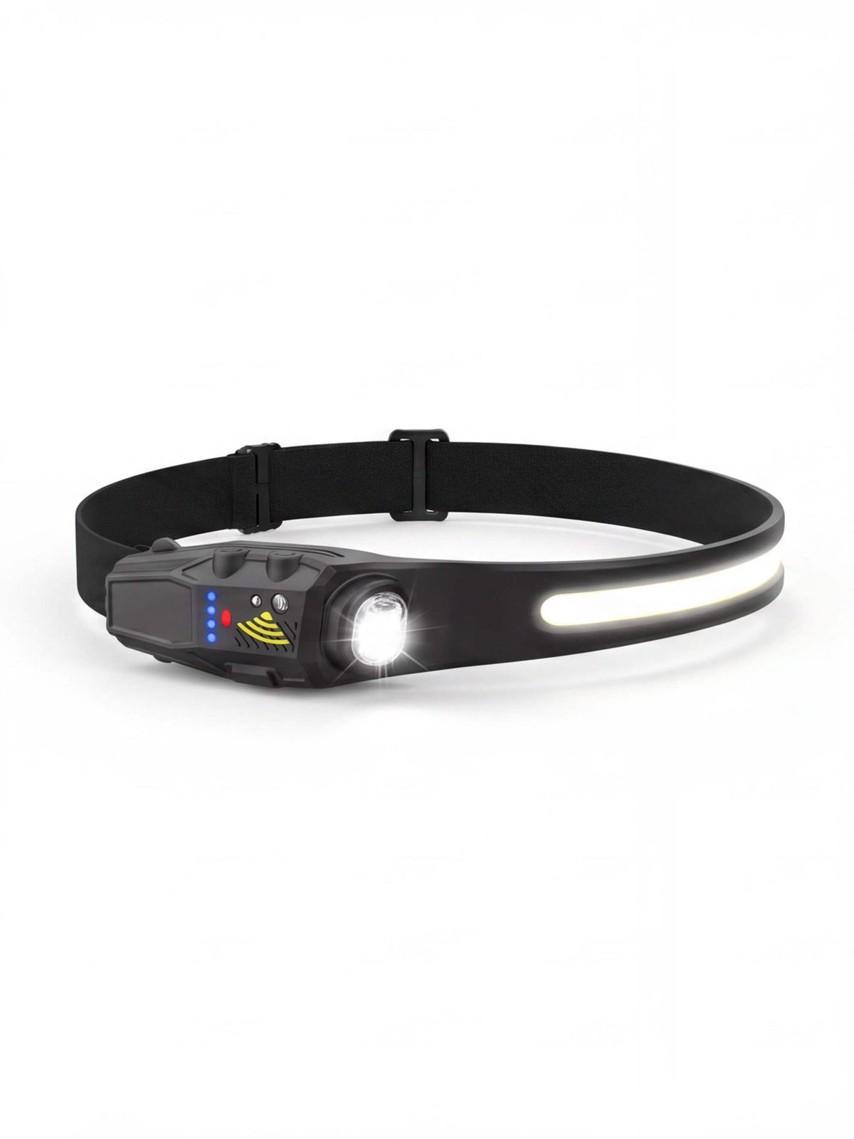 Rechargeable Wave Sensor Work Headlamp with Adjustable Zoom