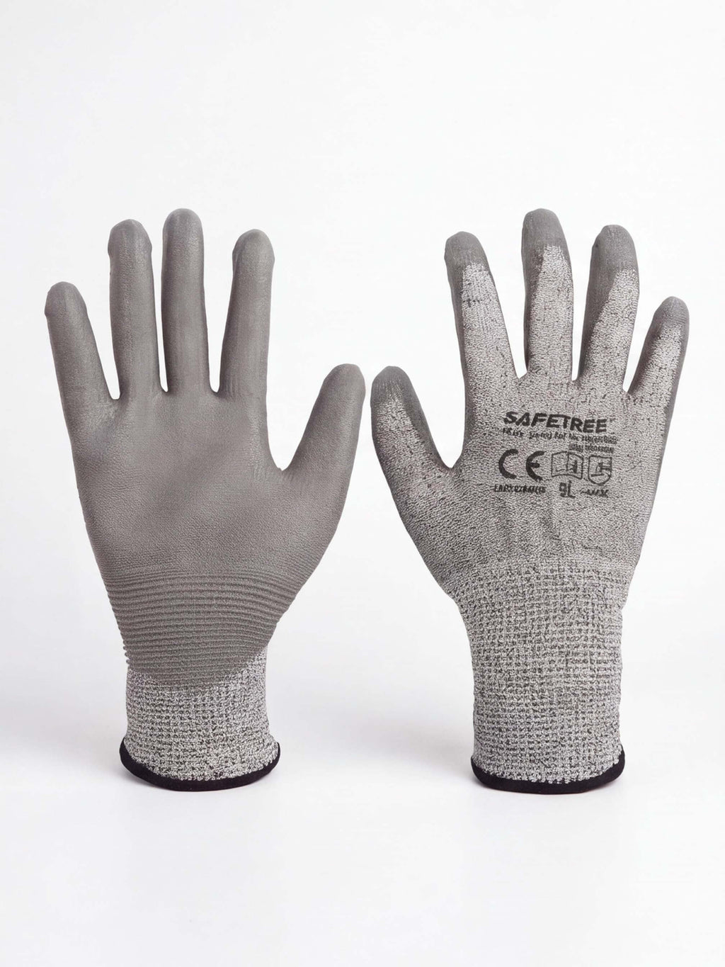 HPPE Cut-Resistant Coated Work Gloves