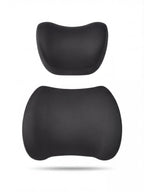 Memory Foam Headrest & Lumbar Support Kit for Drivers
