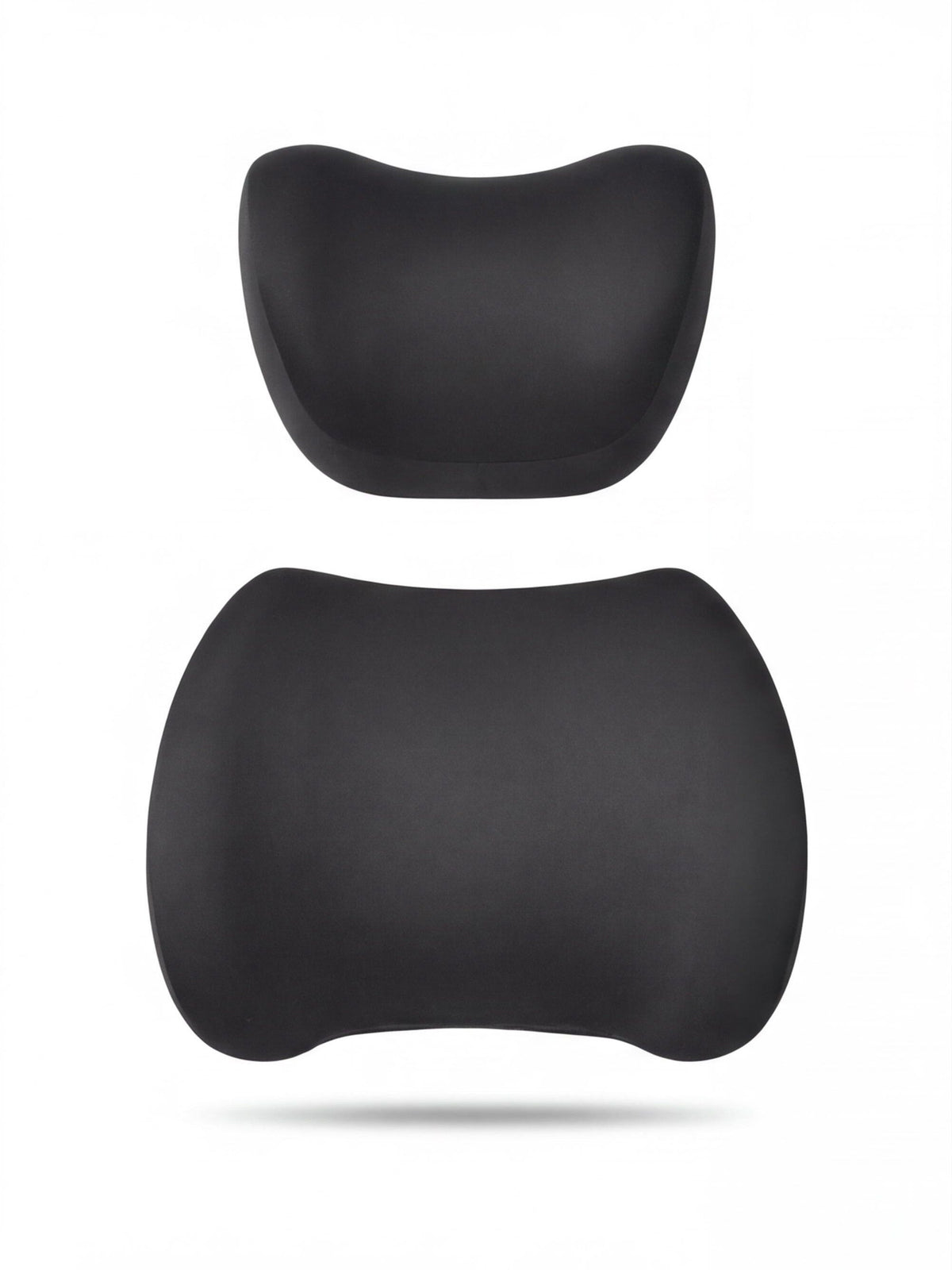 Memory Foam Headrest & Lumbar Support Kit for Drivers