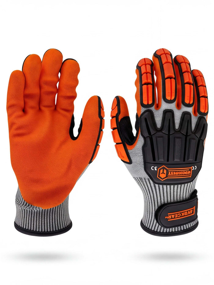 Cut-Resistant Anti-Vibration Work Gloves