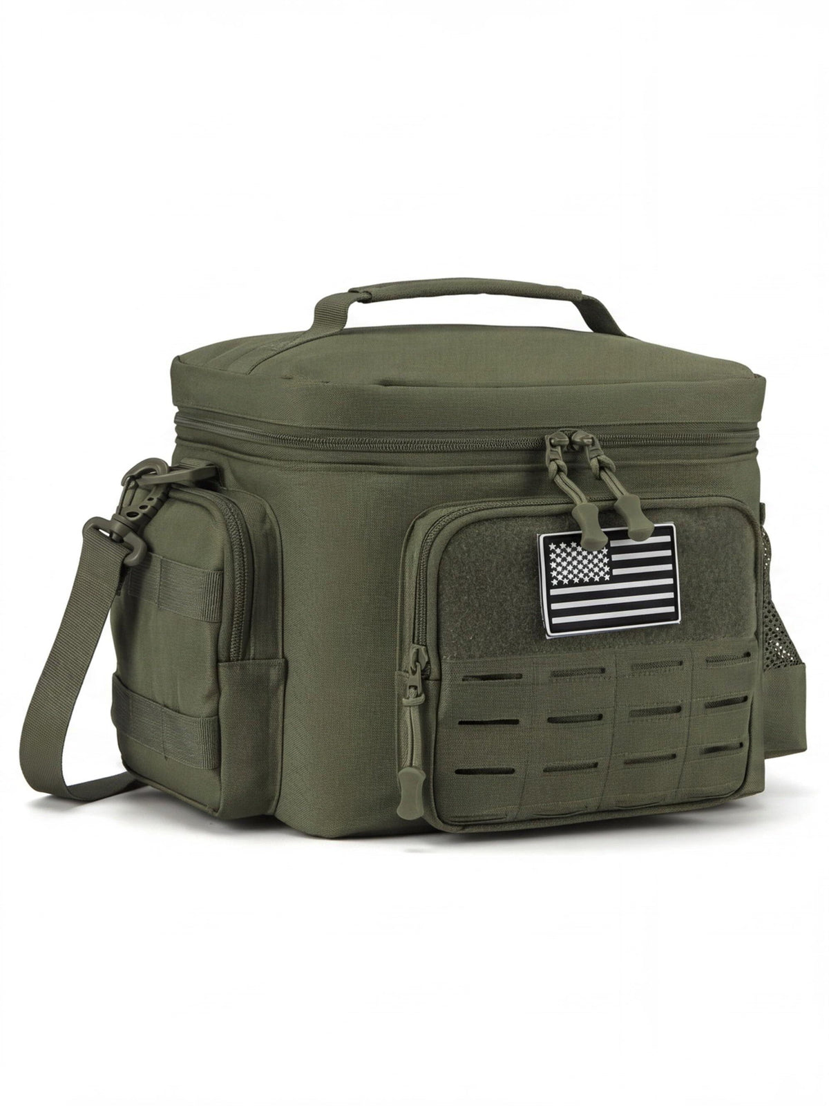 13L Insulated Work Lunch Cooler with Multi-Pocket Storage