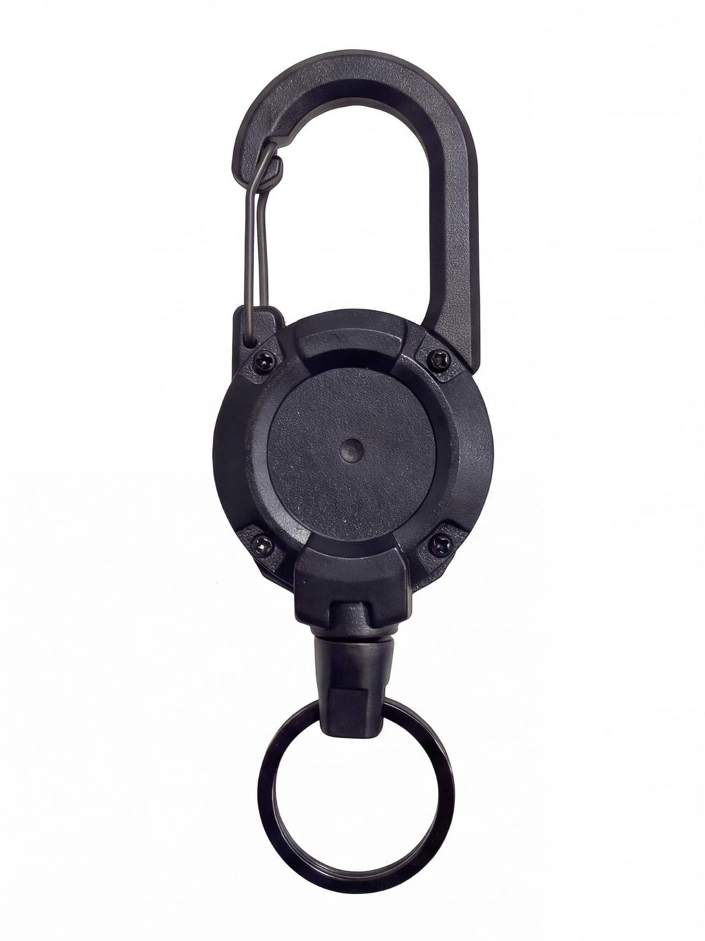 Retractable Work Key Reel with Steel Cable & Carabiner