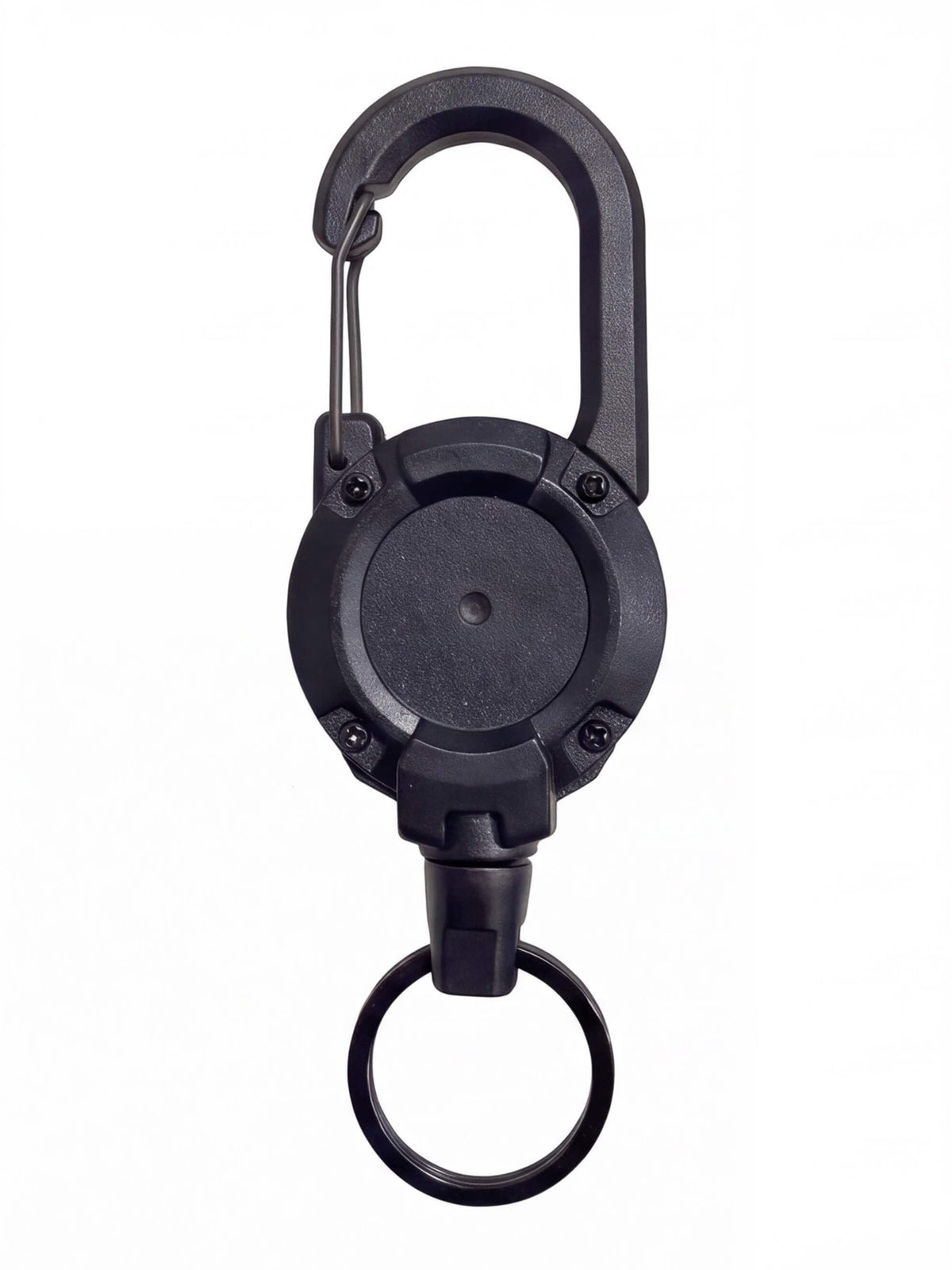 Retractable Work Key Reel with Steel Cable & Carabiner