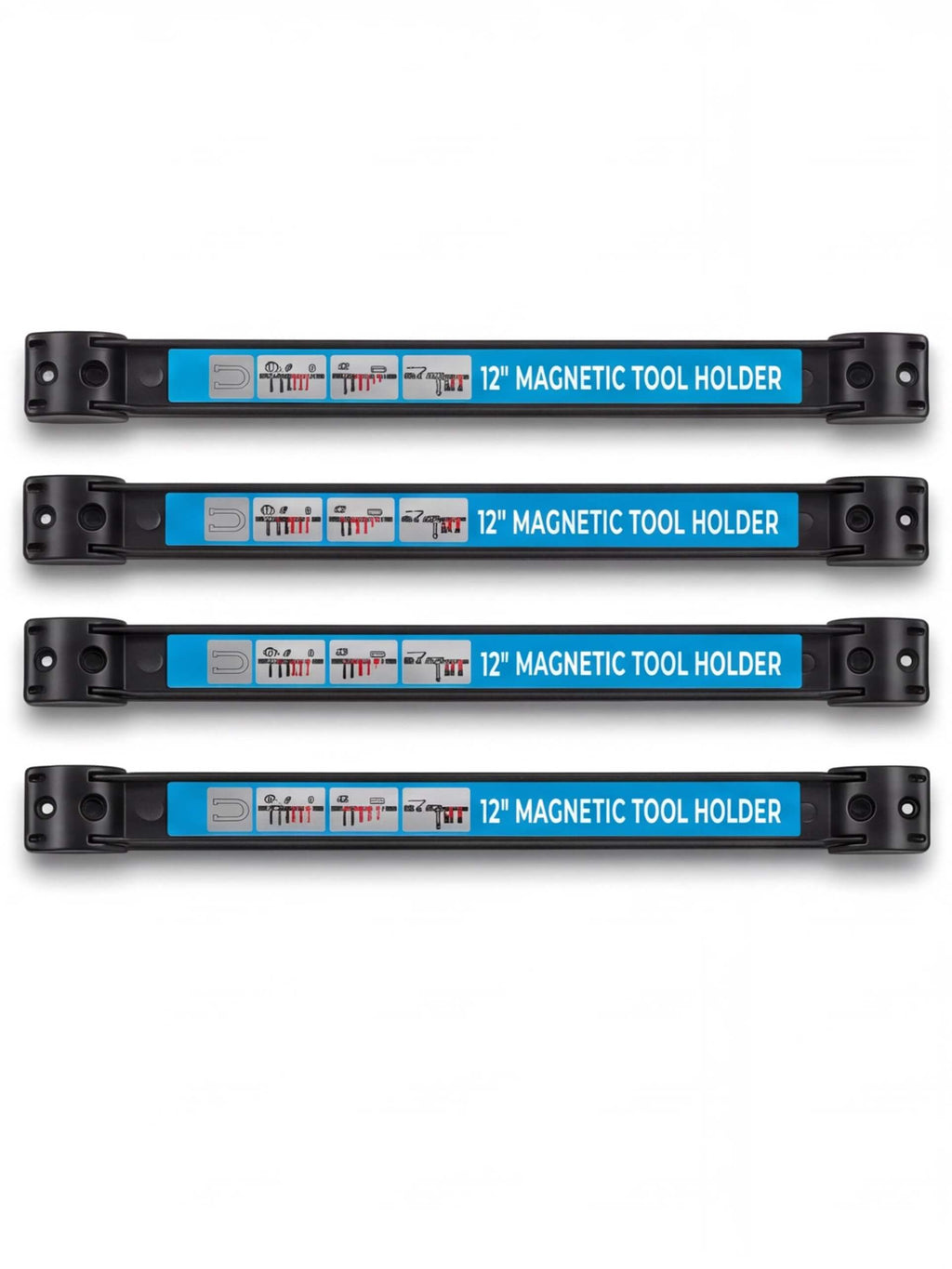 Magnetic Tool Holder Bar for Organized Workstations