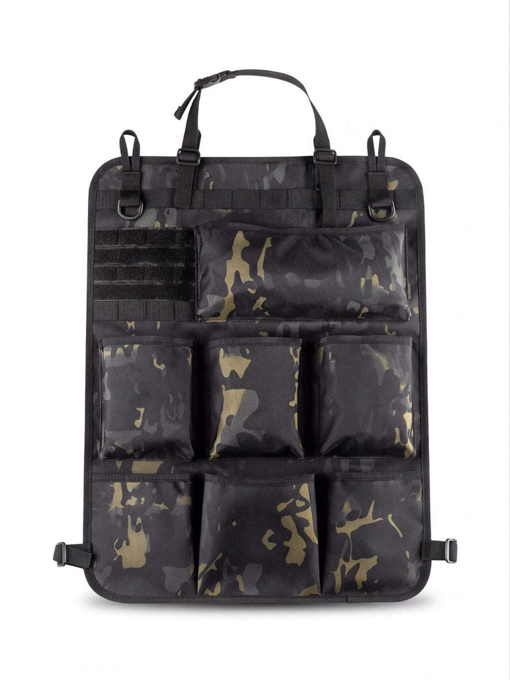 Work Truck Seat-Back Organizer with Attachment Webbing