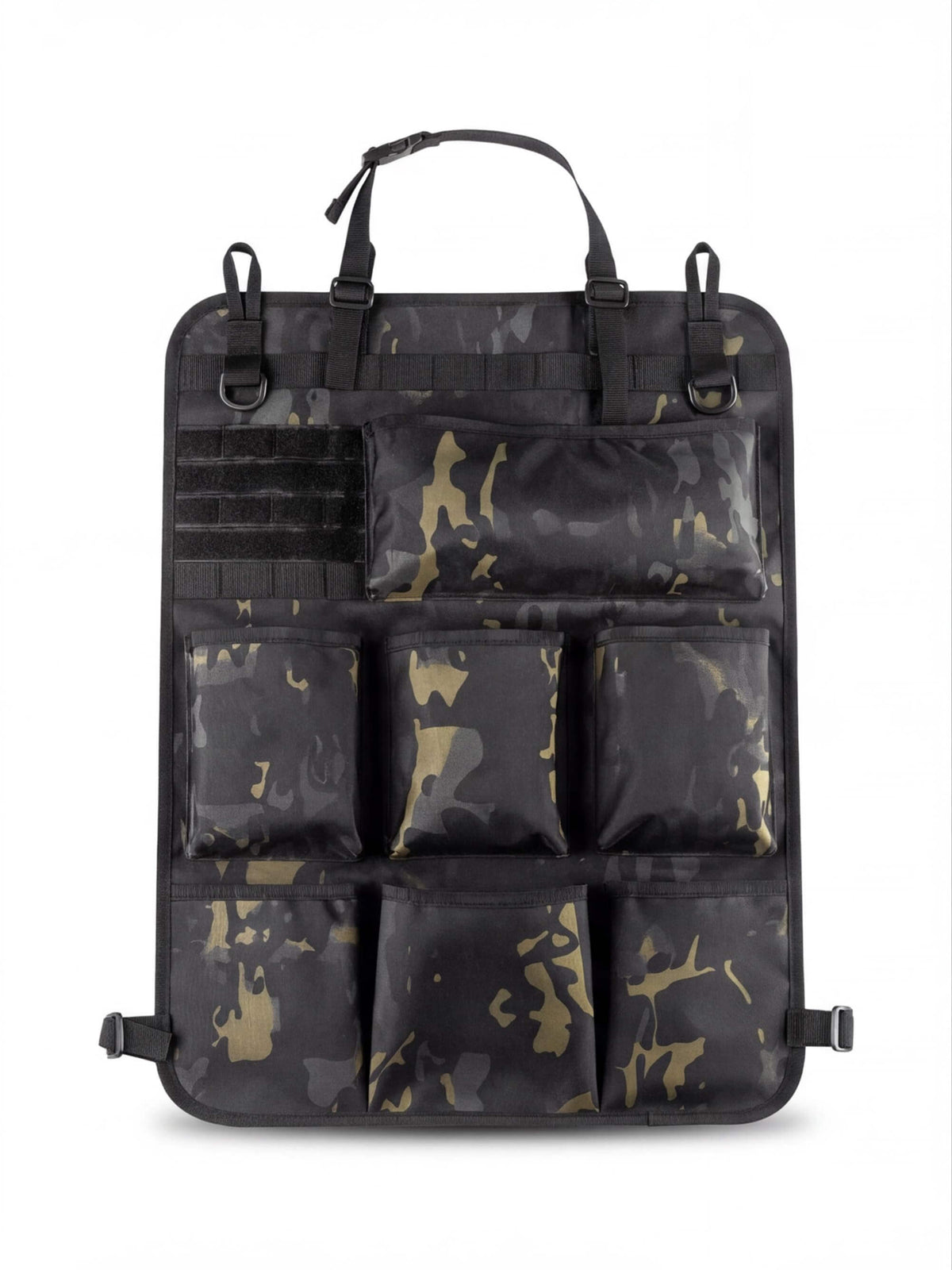 Work Truck Seat-Back Organizer with Attachment Webbing