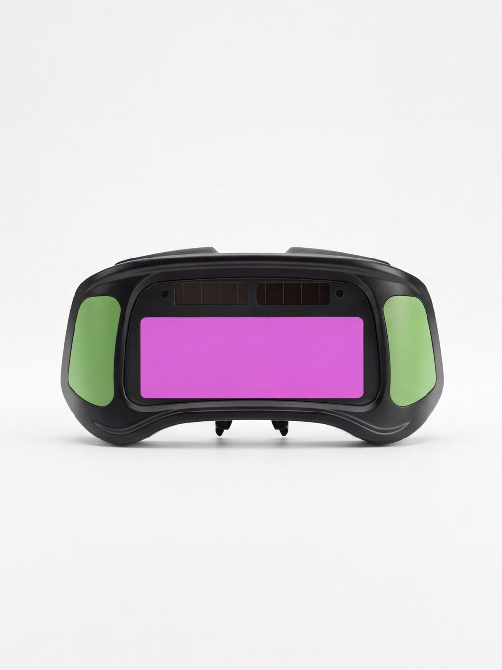 Compact Auto-Darkening Welding Goggles with Wide-View Lens