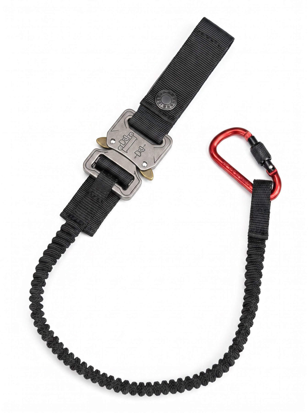 Elastic Quick-Release Tool Lanyard with Carabiner