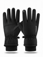 Plush-Lined Windproof Touchscreen Winter Work Gloves