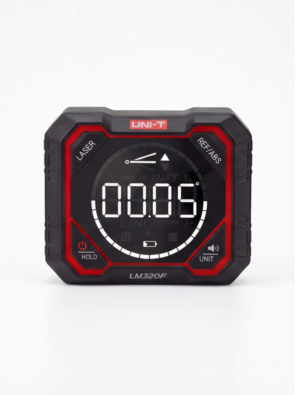 Magnetic Digital Angle Meter with Three Laser Lines