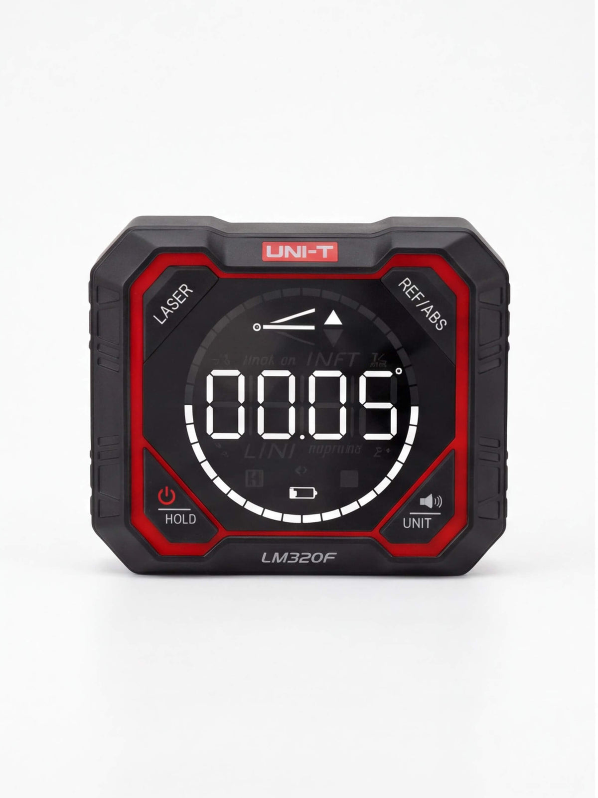 Magnetic Digital Angle Meter with Three Laser Lines