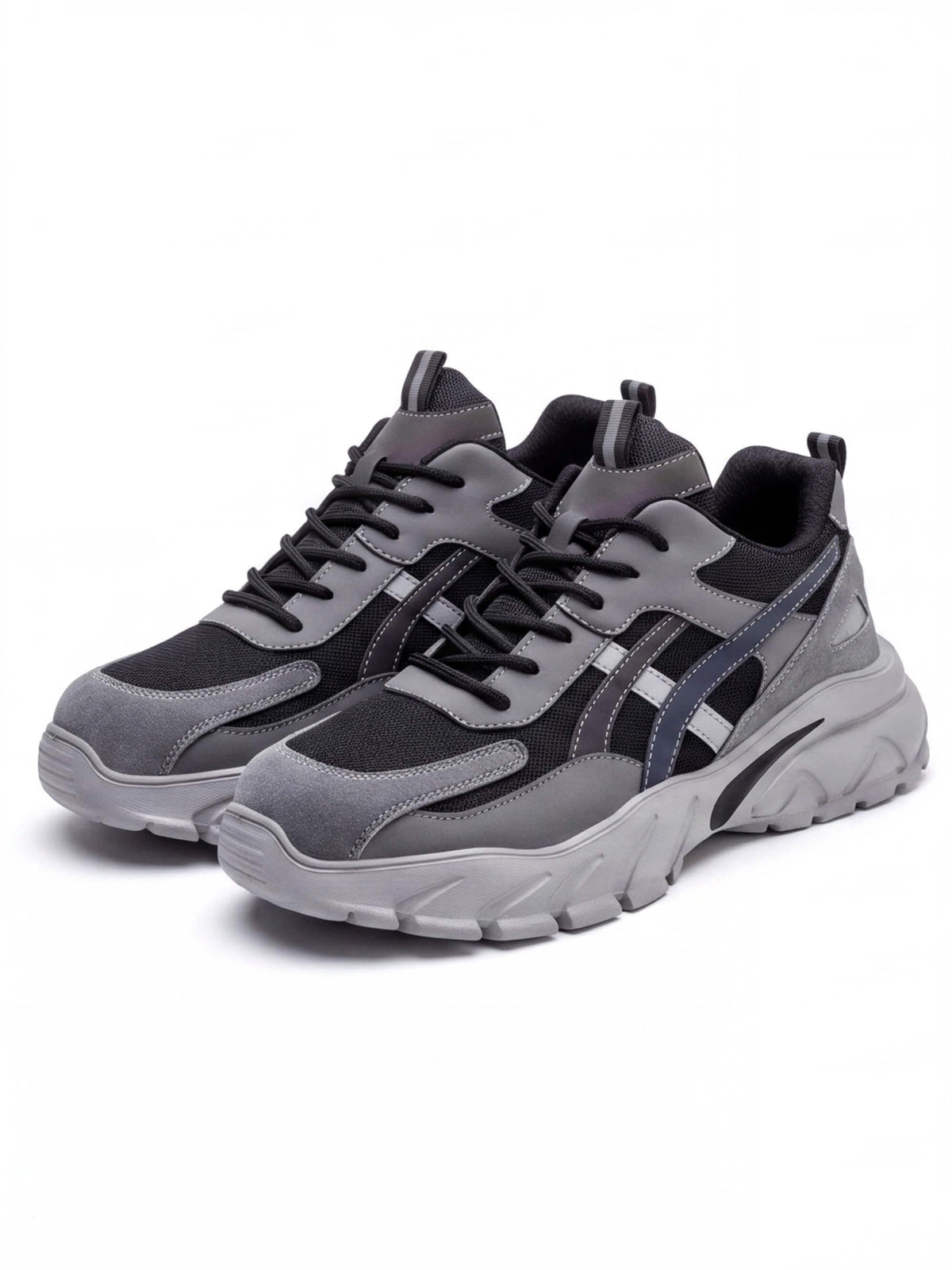 Lightweight Steel-Toe Anti-Puncture Work Sneaker