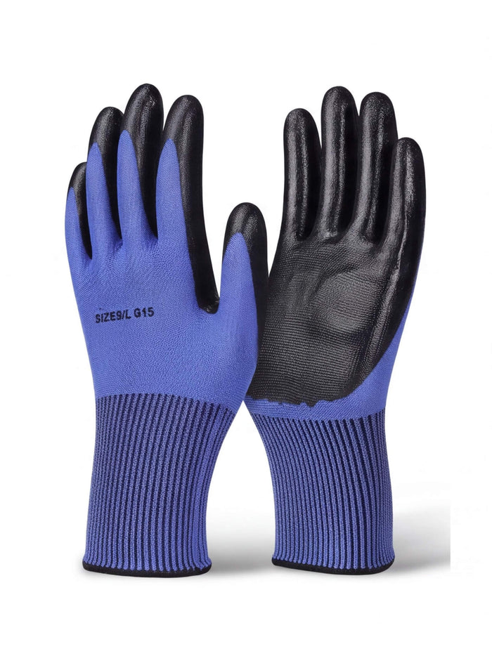 Textured Latex Grip Work Gloves