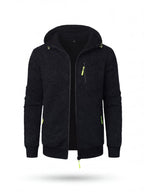 Full-Zip Hooded Work Sweatshirt with Zippered Pockets