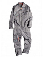 Men's Zip-Front Work Coverall with Utility Pockets