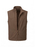Sleeveless Zip Work Vest with Pockets