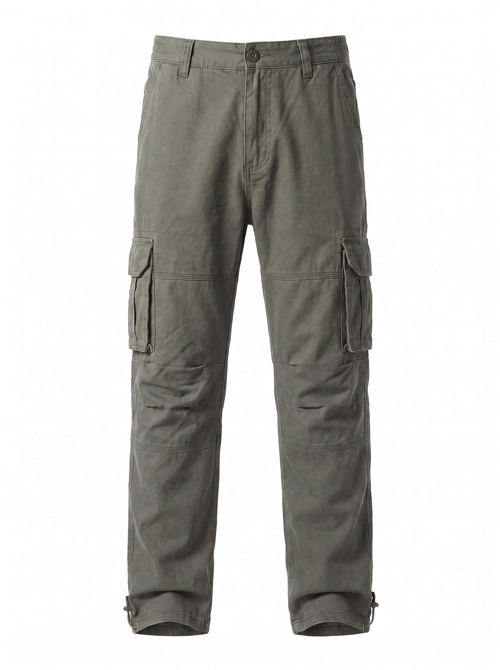 Unisex Large-Pocket Loose-Fit Cargo Work Pants