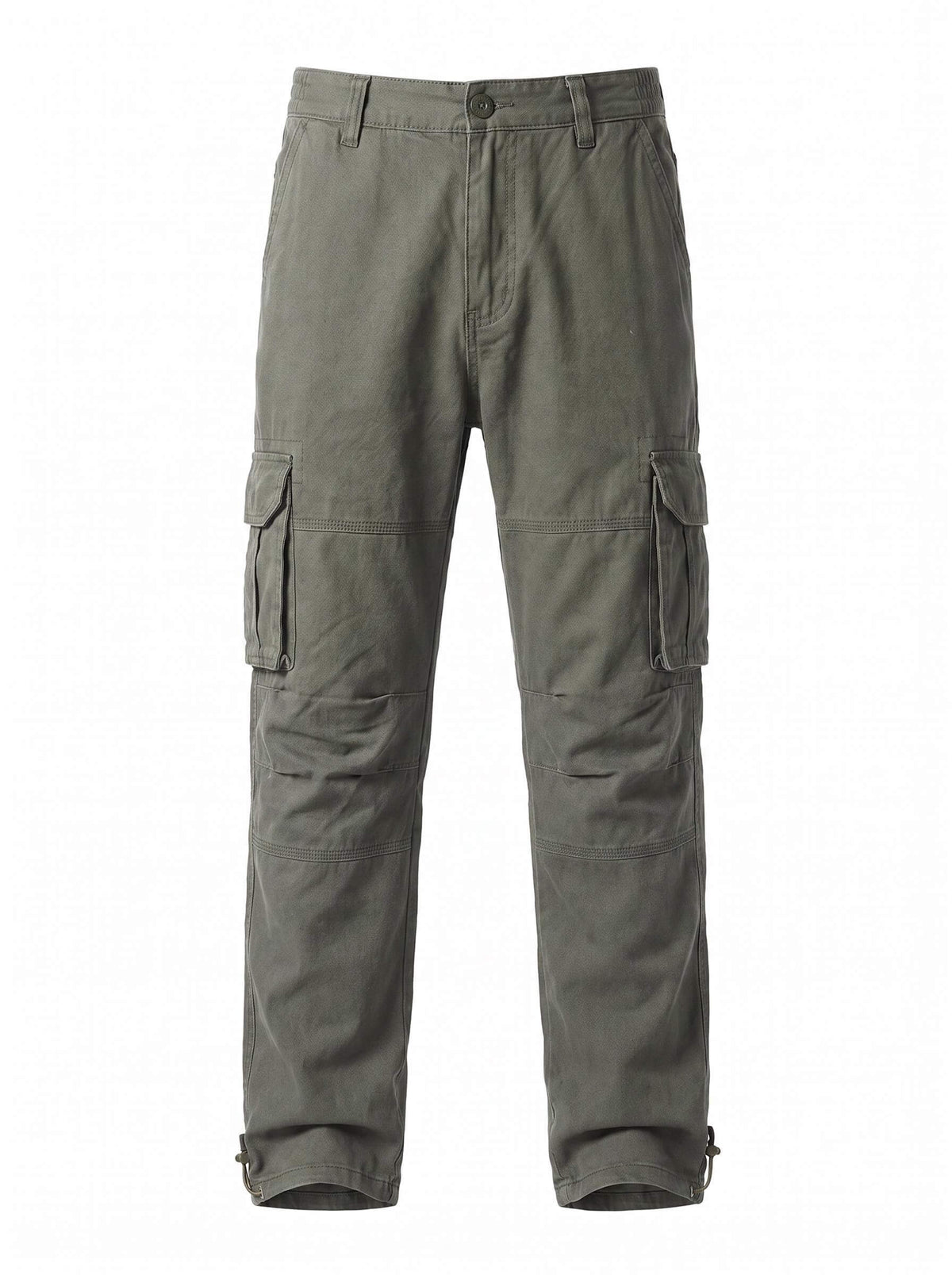 Unisex Large-Pocket Loose-Fit Cargo Work Pants