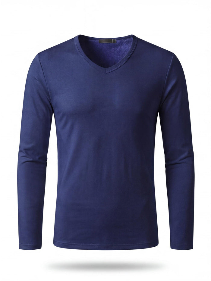 2-Pack Plush-Lined Thermal Work Tops for Cold Weather