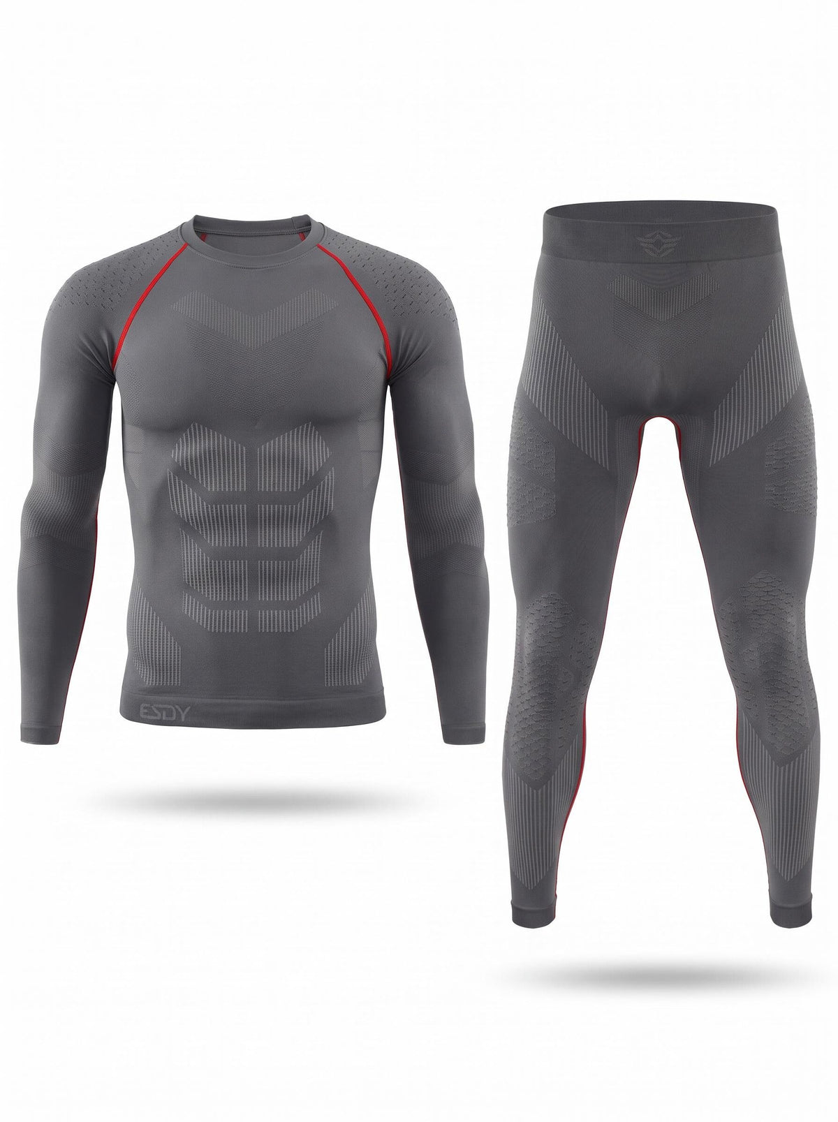 Men's Seamless Thermal Base Layer Set for Cold Work