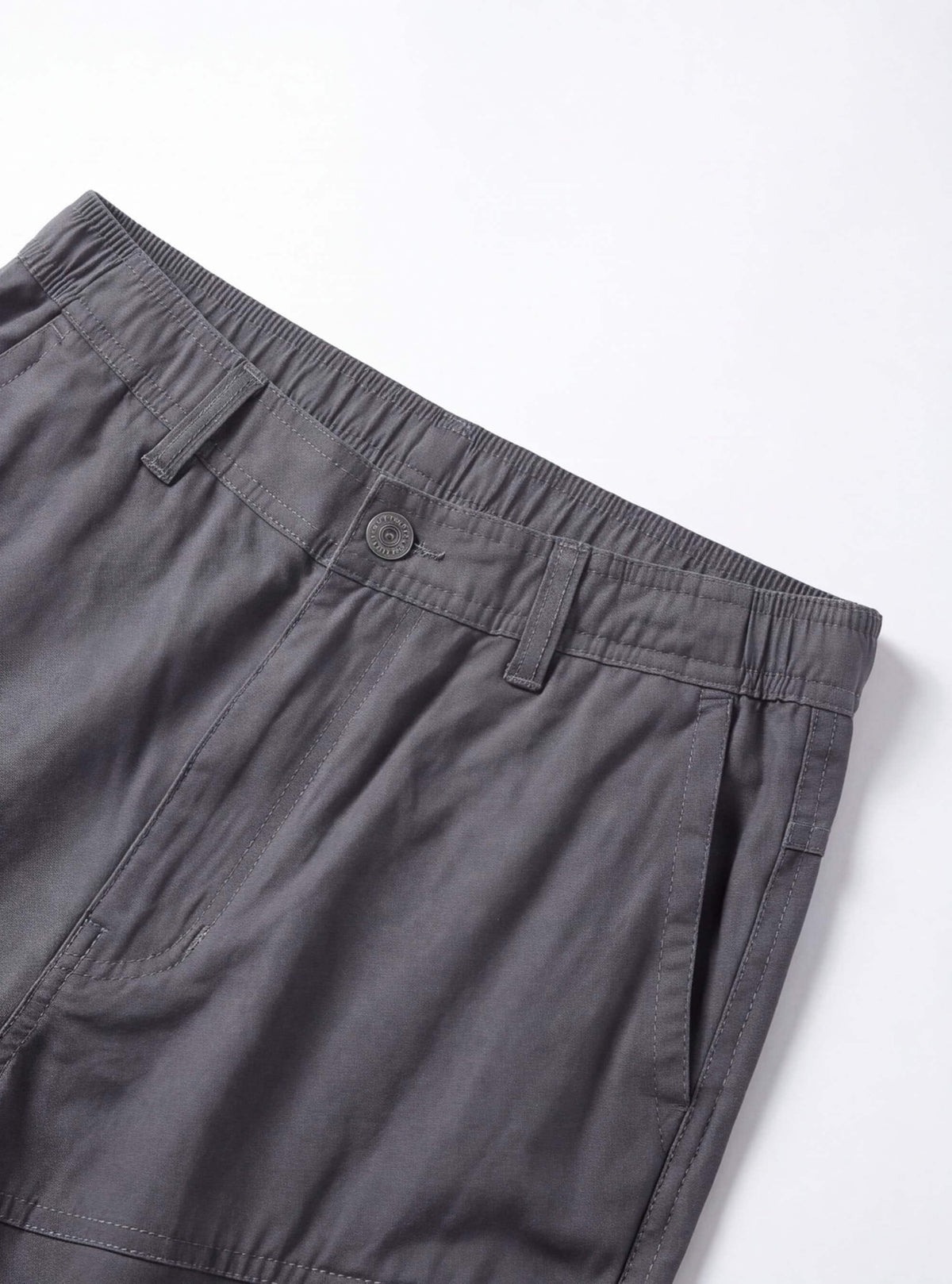 Cargo Work Shorts with Zipper Pocket