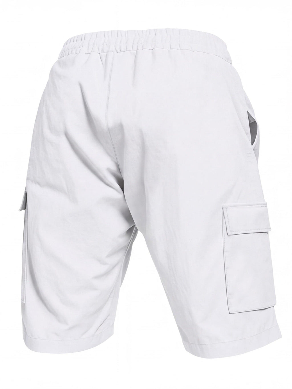 Breathable Summer Cargo Work Shorts with Drawstring Waist