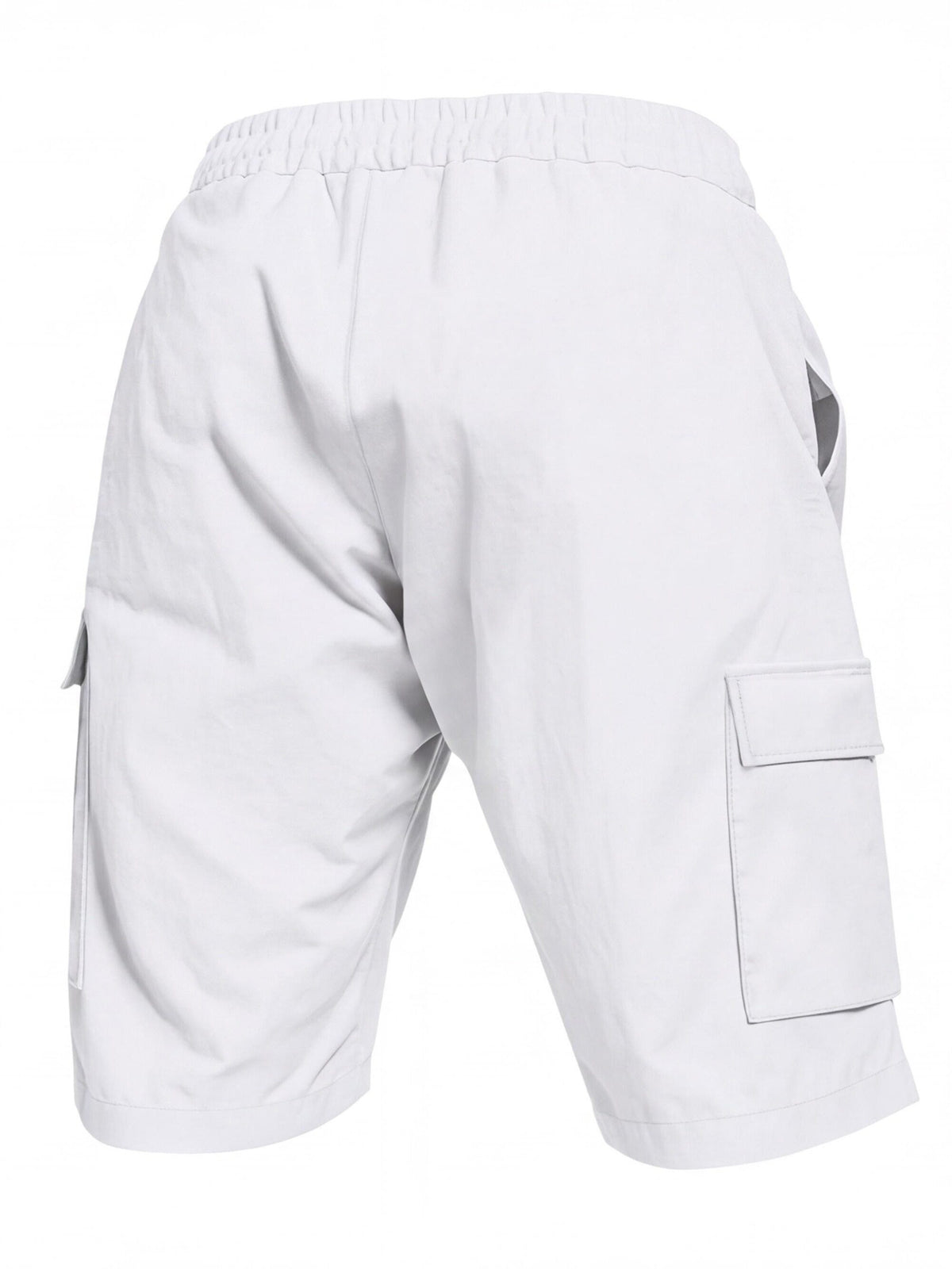 Breathable Summer Cargo Work Shorts with Drawstring Waist