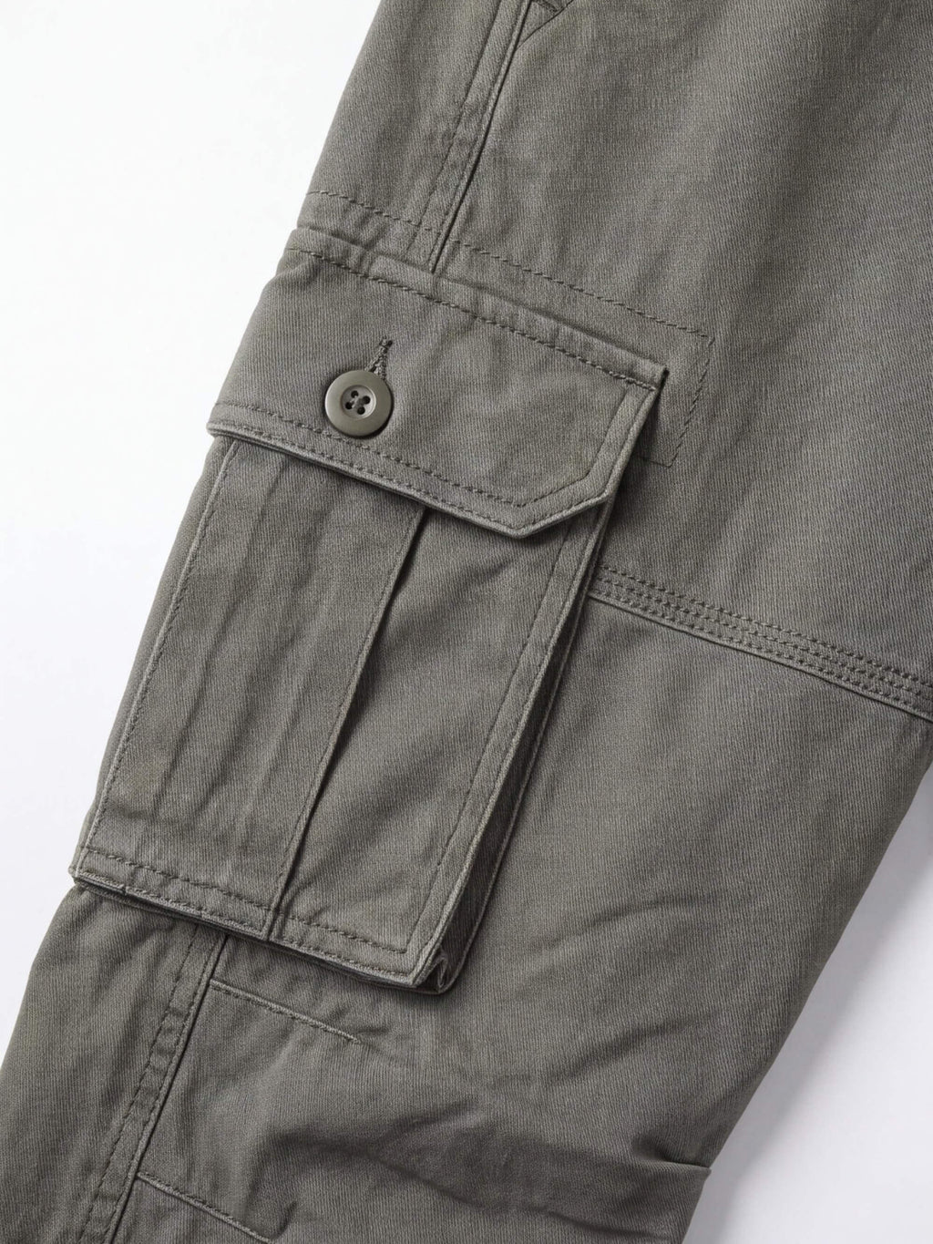 Unisex Large-Pocket Loose-Fit Cargo Work Pants