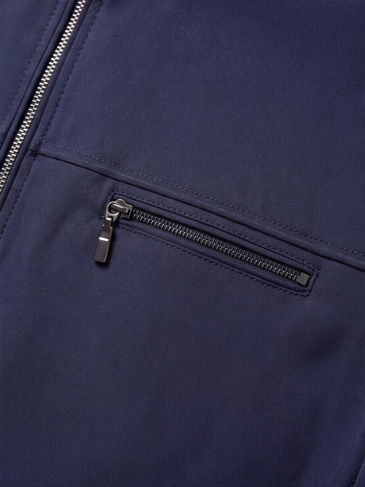 Business Casual Zip Work Jacket