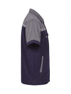 Short-Sleeve Multi-Pocket Mechanic Work Shirt