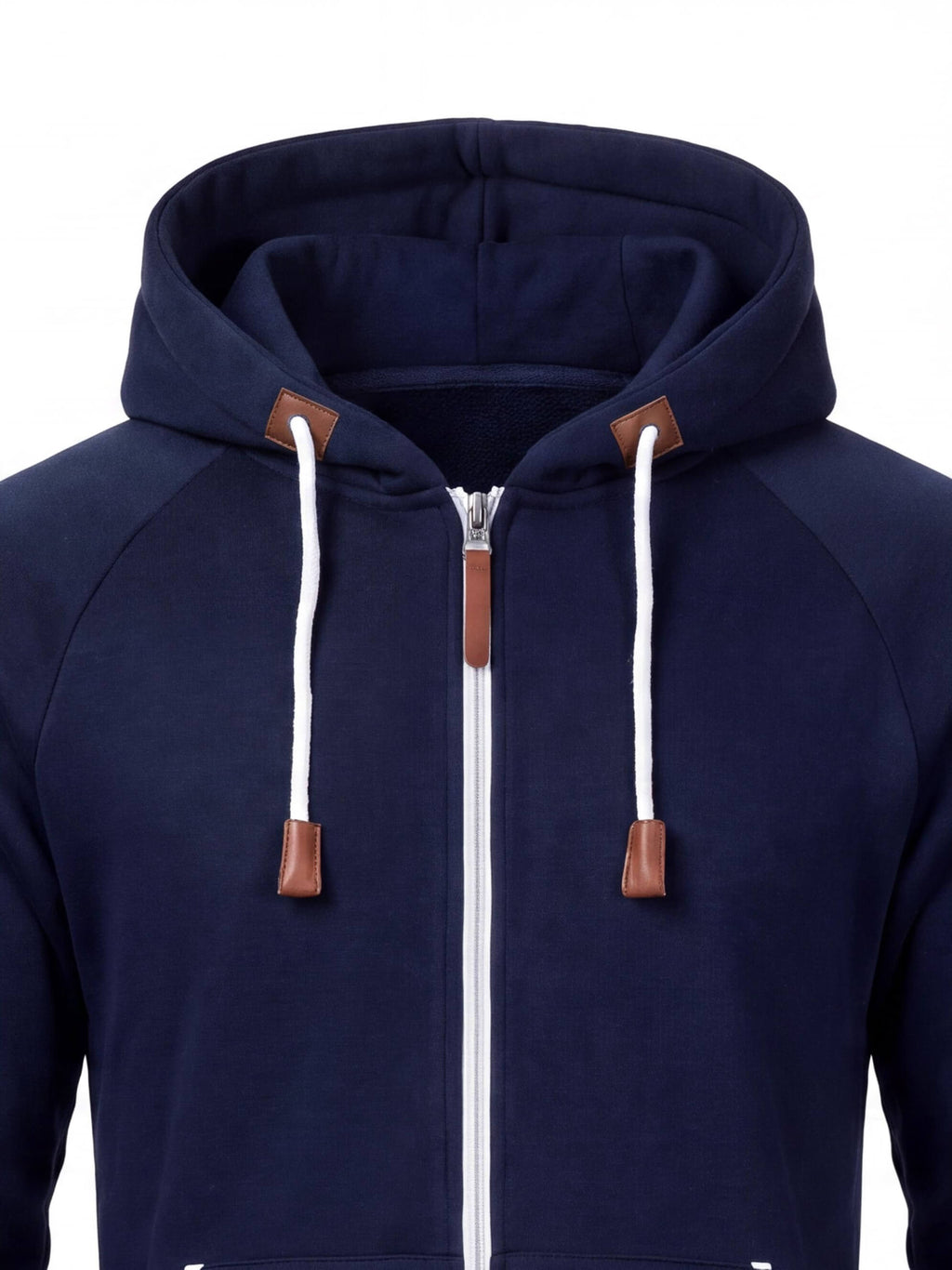 Men's Hooded Fleece One-Piece Work Jumpsuit
