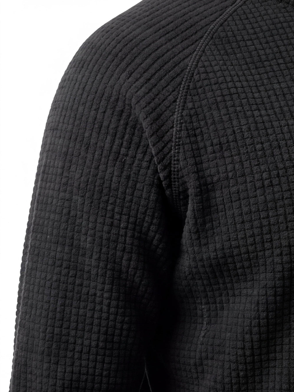 Lightweight Grid Fleece Work Jacket for Cold Weather