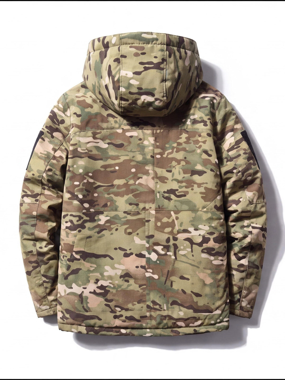 Thickened Windproof Winter Work Parka with Hood