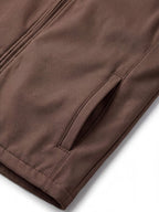 Sleeveless Zip Work Vest with Pockets