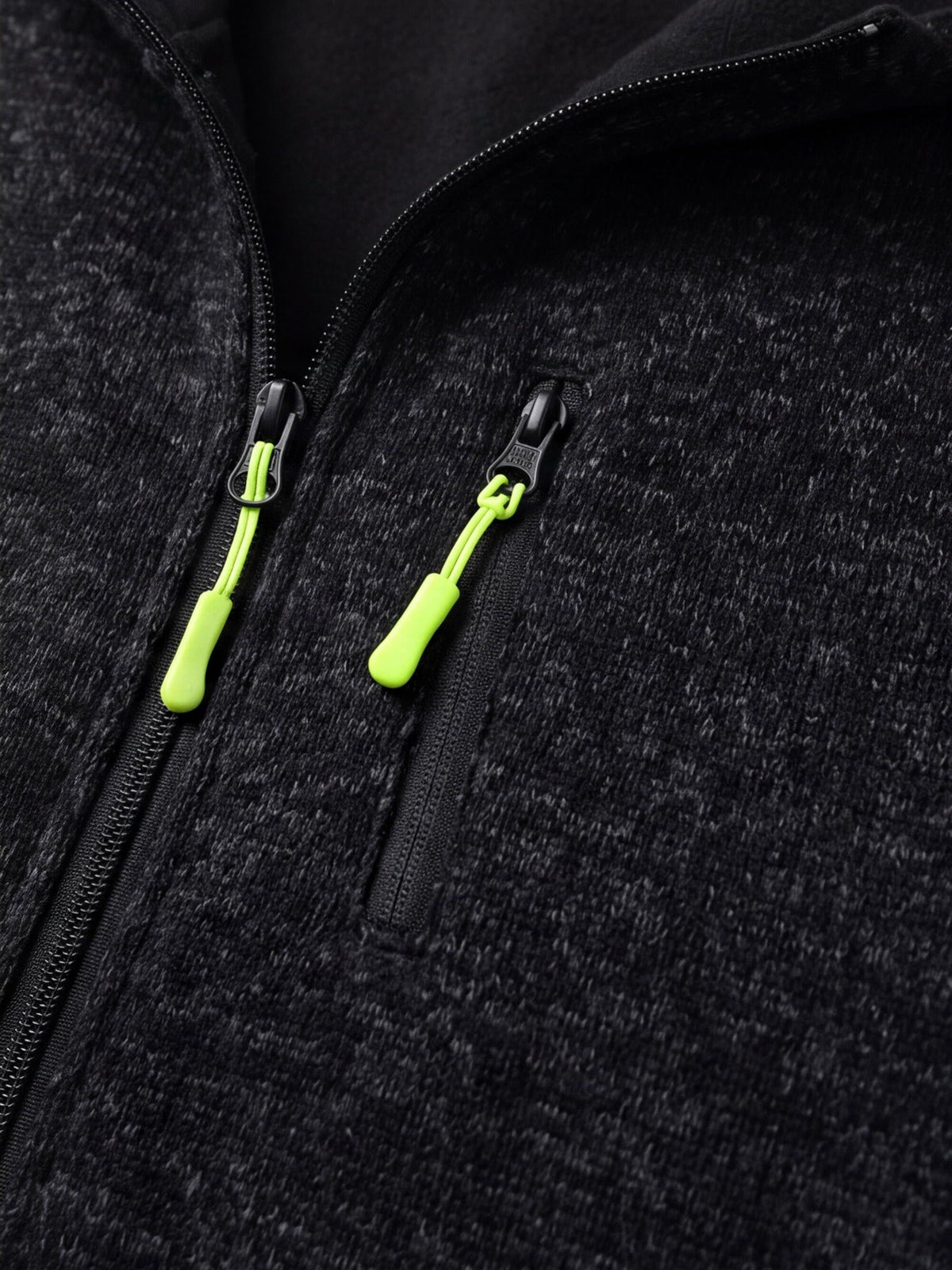 Full-Zip Hooded Work Sweatshirt with Zippered Pockets