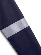 Reflective Long-Sleeve Work Shirt with Chest Pockets