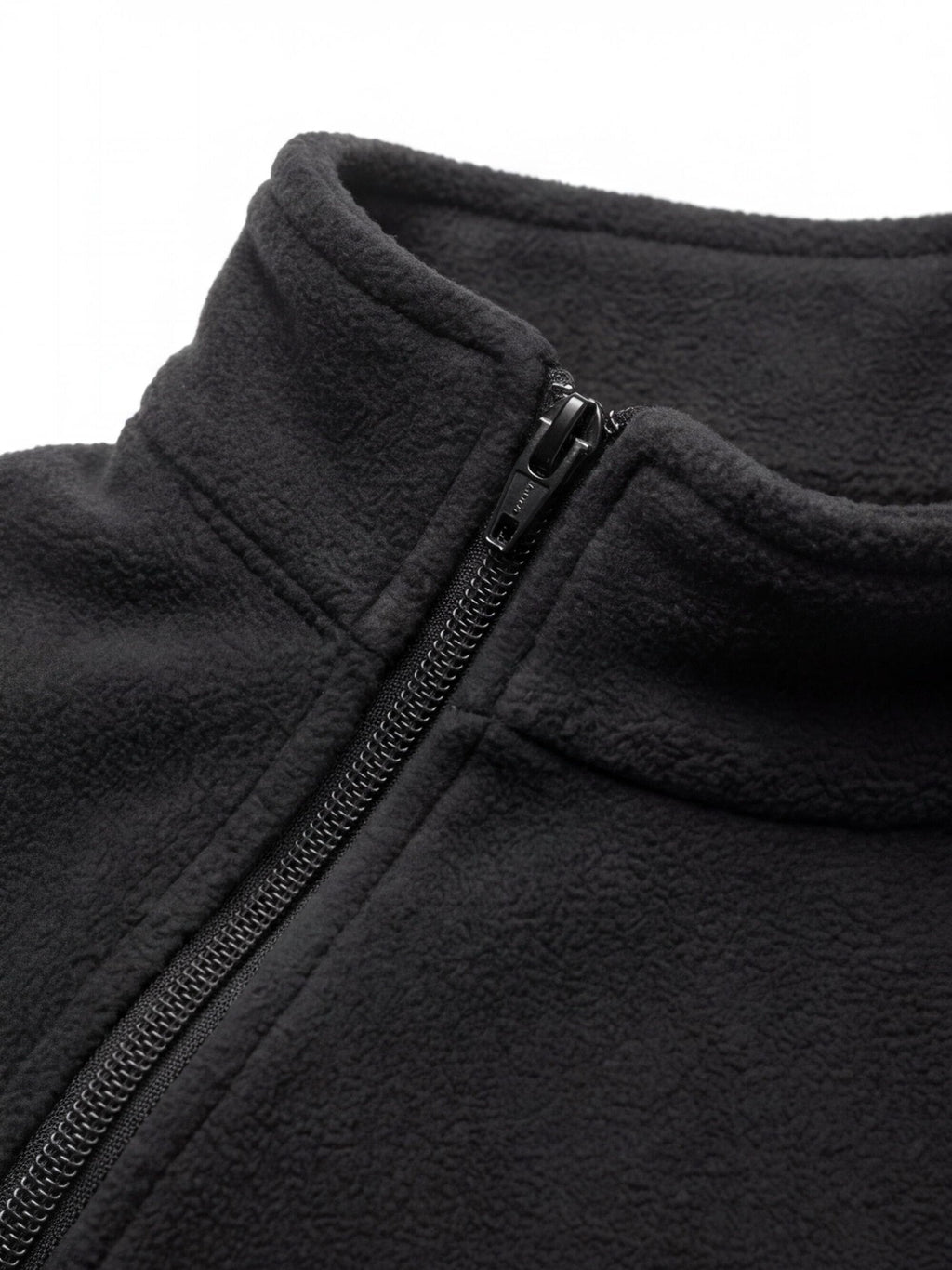 Warm Windproof Fleece Quarter-Zip Work Pullover