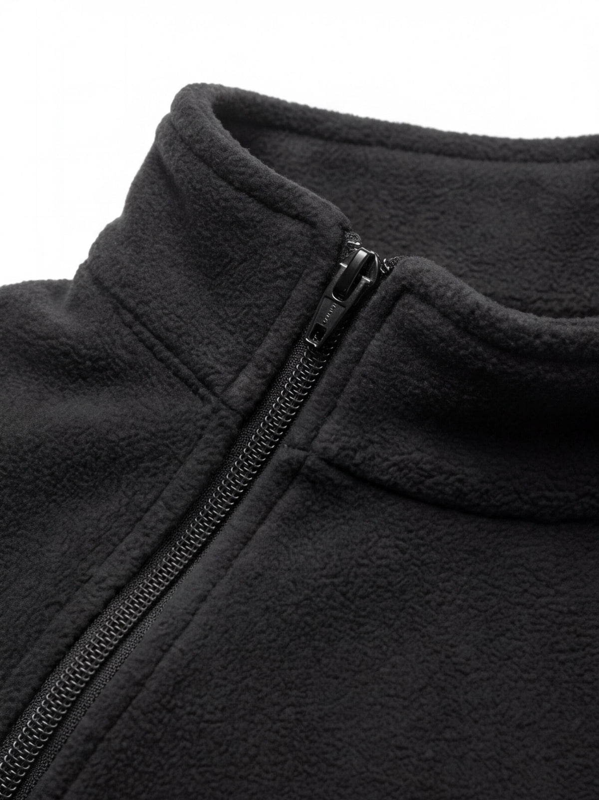 Warm Windproof Fleece Quarter-Zip Work Pullover
