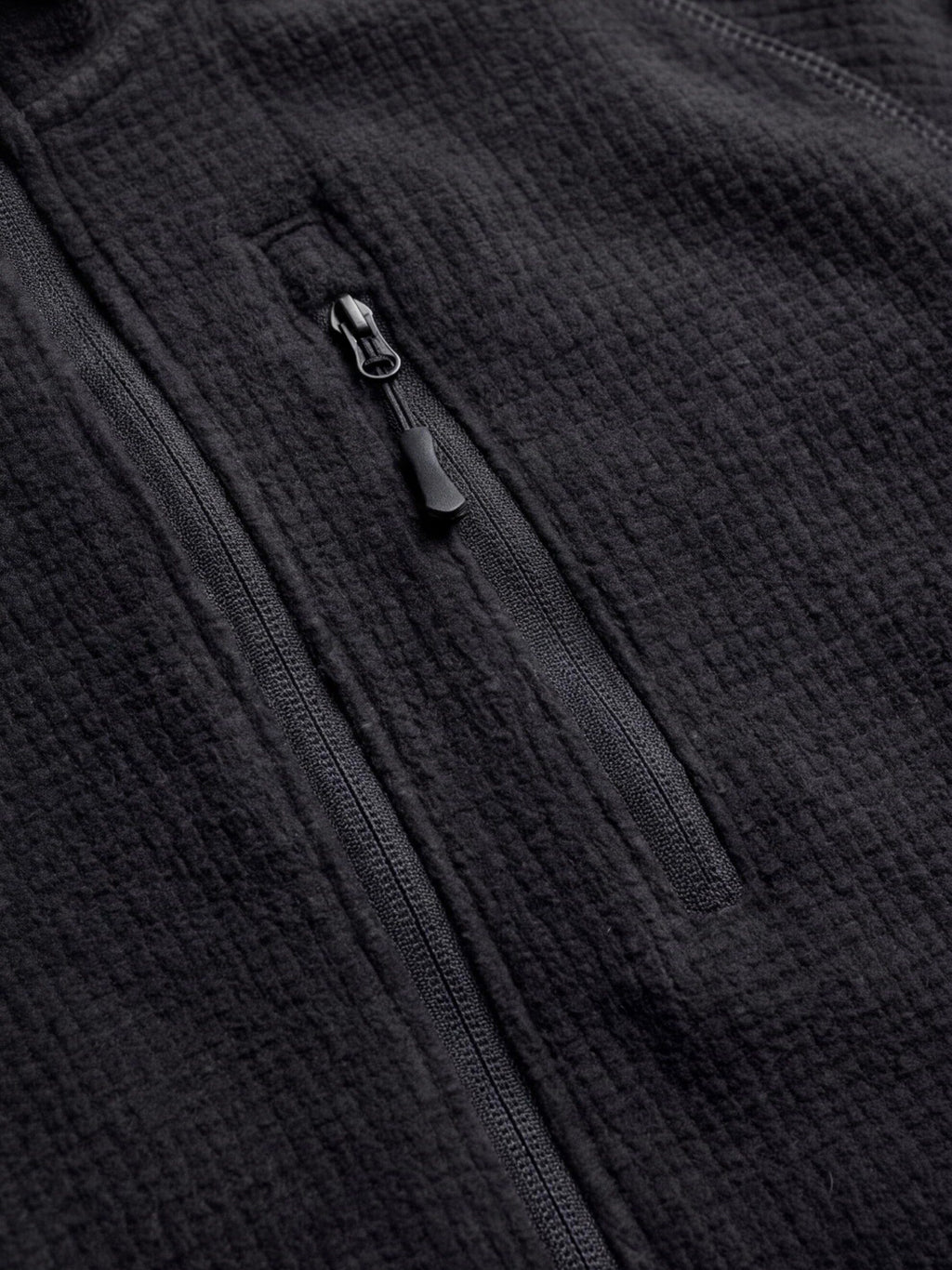 Lightweight Grid Fleece Work Jacket for Cold Weather